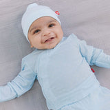 PIN DOT BLUE MAGNETIC KIMONO HAT SET