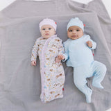 PIN DOT BLUE MAGNETIC KIMONO HAT SET