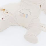 RAINBOW DREAMS VELOUR  MAGNETIC FOOTIE