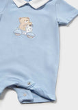 Romper mc c/cuello oso scooter cielo