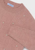 Conj. Sueter y falda tricot perlas