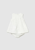Vestido bordado blanco