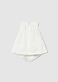 Vestido bordado blanco