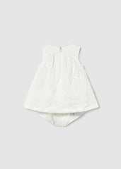 Vestido bordado blanco