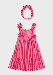 Vestido estampado banda amapola