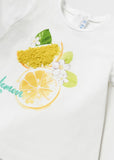 Conj. Camiseta c/ leggings mimosa